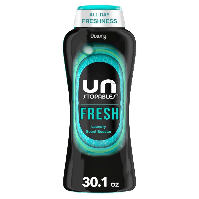 slide 1 of 13, Downy Unstopables Fresh In-Wash Scent Booster Beads - 30.1oz, 30.1 oz