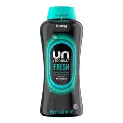 Downy Unstopables Fresh In-Wash Scent Booster Beads - 30.1oz: Odor Control, Bleach-Free, Spill-Resistant Lid