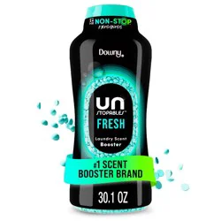 Downy Unstopables Fresh In-Wash Scent Booster Beads - 30.1oz: Odor Control, Bleach-Free, Spill-Resistant Lid