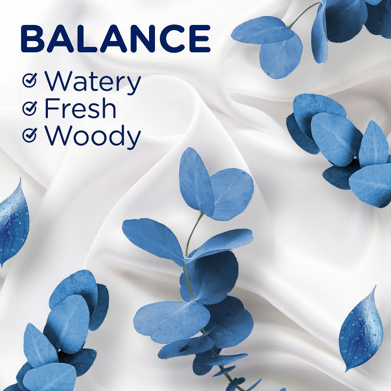 slide 6 of 12, Downy Infusions Balance Crisp Rain & Blue Eucalyptus In-Wash Scent Booster Beads - 30.1oz, 30.1 oz