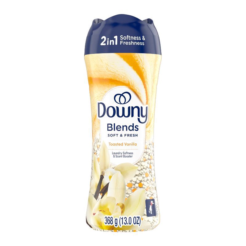 slide 2 of 10, Downy Blends Soft & Fresh In-Wash Scent Booster - Toasted Vanilla Scented Laundry Bead - 13oz, 13 oz