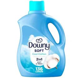Downy Soft Cool Cotton Liquid Fabric Softener - 100 fl oz