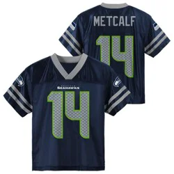 NFL Seattle Seahawks Toddler Boys' DK Metcalf Short Sleeve Jersey - 4T