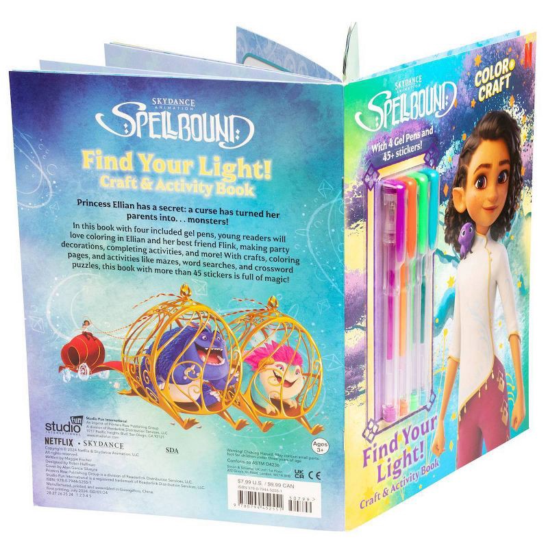 slide 3 of 5, Studio Fun Spellbound: Find Your Light! - (Color & Activity with Gel Pens) by Maggie Fischer (Paperback), 1 ct