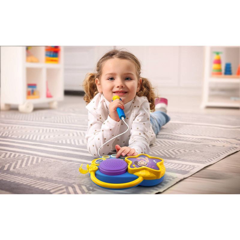 slide 4 of 6, Ms. Rachel Sing Along Boombox: Music & Light Up Toy Player, Plastic, Educational Music Focus, 1 lb, 1 lb