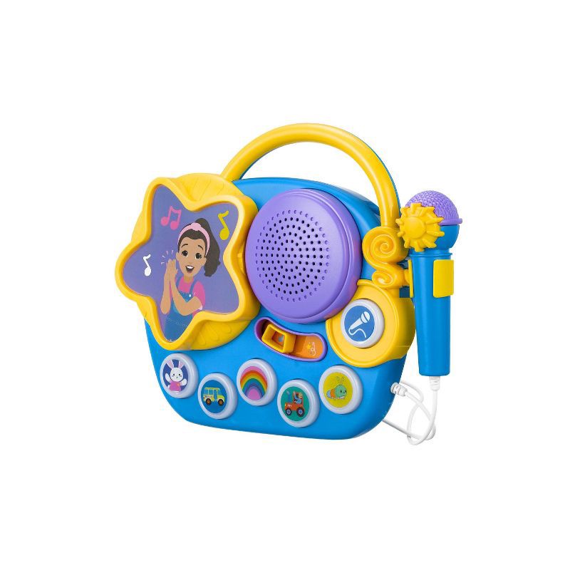 slide 5 of 6, Ms. Rachel Sing Along Boombox: Music & Light Up Toy Player, Plastic, Educational Music Focus, 1 lb, 1 lb