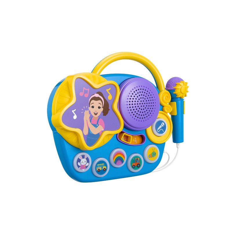 slide 6 of 6, Ms. Rachel Sing Along Boombox: Music & Light Up Toy Player, Plastic, Educational Music Focus, 1 lb, 1 lb