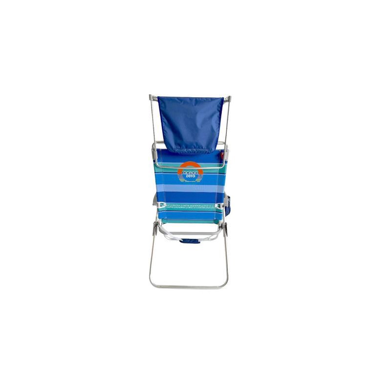 slide 4 of 7, Ocean Zero Sun Block Chair Blue, 1 ct