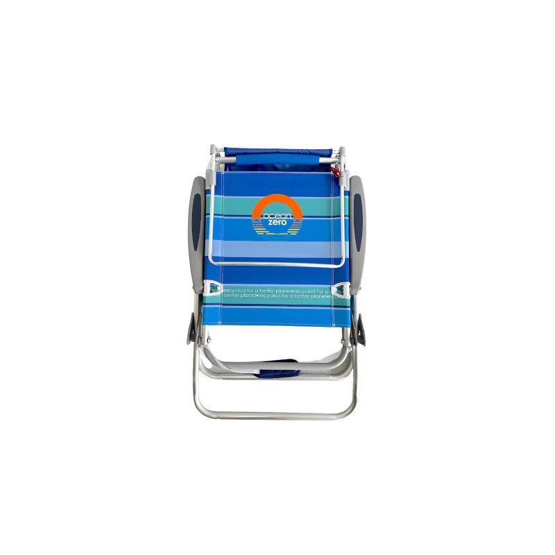 slide 7 of 7, Ocean Zero Sun Block Chair Blue, 1 ct