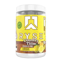 RYSE Core Loaded Pre-Workout Energy Supplement Powder - Country Time Lemonade: Energy & Endurance Boost, Dieting & Sports Supplements
