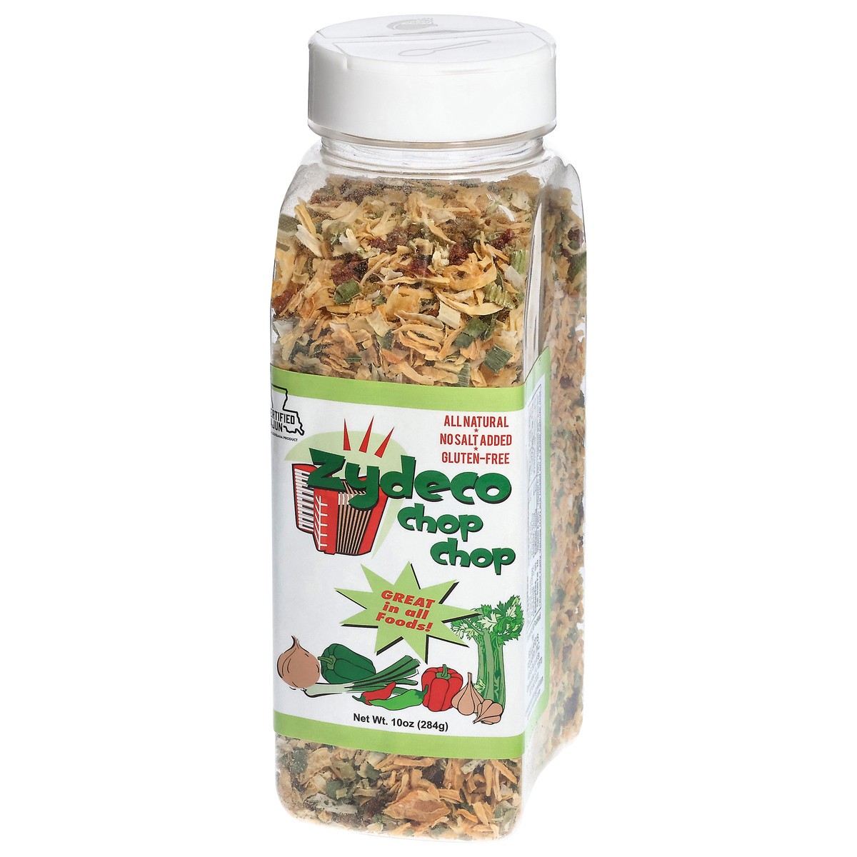 slide 2 of 14, Zydeco Chop Chop Seasoning 10 oz, 10 oz
