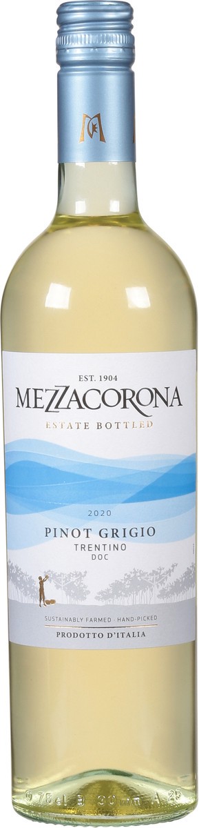 slide 2 of 10, Mezzacorona Pinot Grigio White Wine, 750 ml