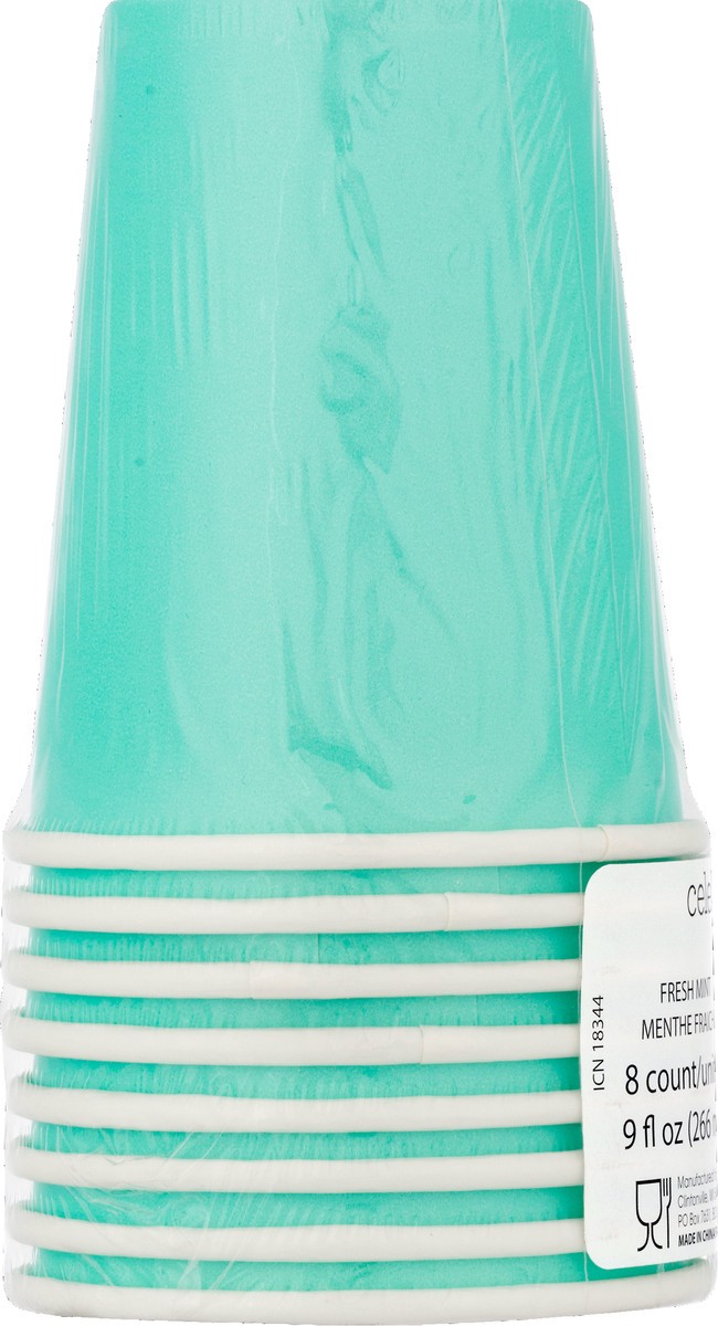 slide 9 of 10, Celebrations 9 Ounce Fresh Mint Cups 8 ea, 8 ct