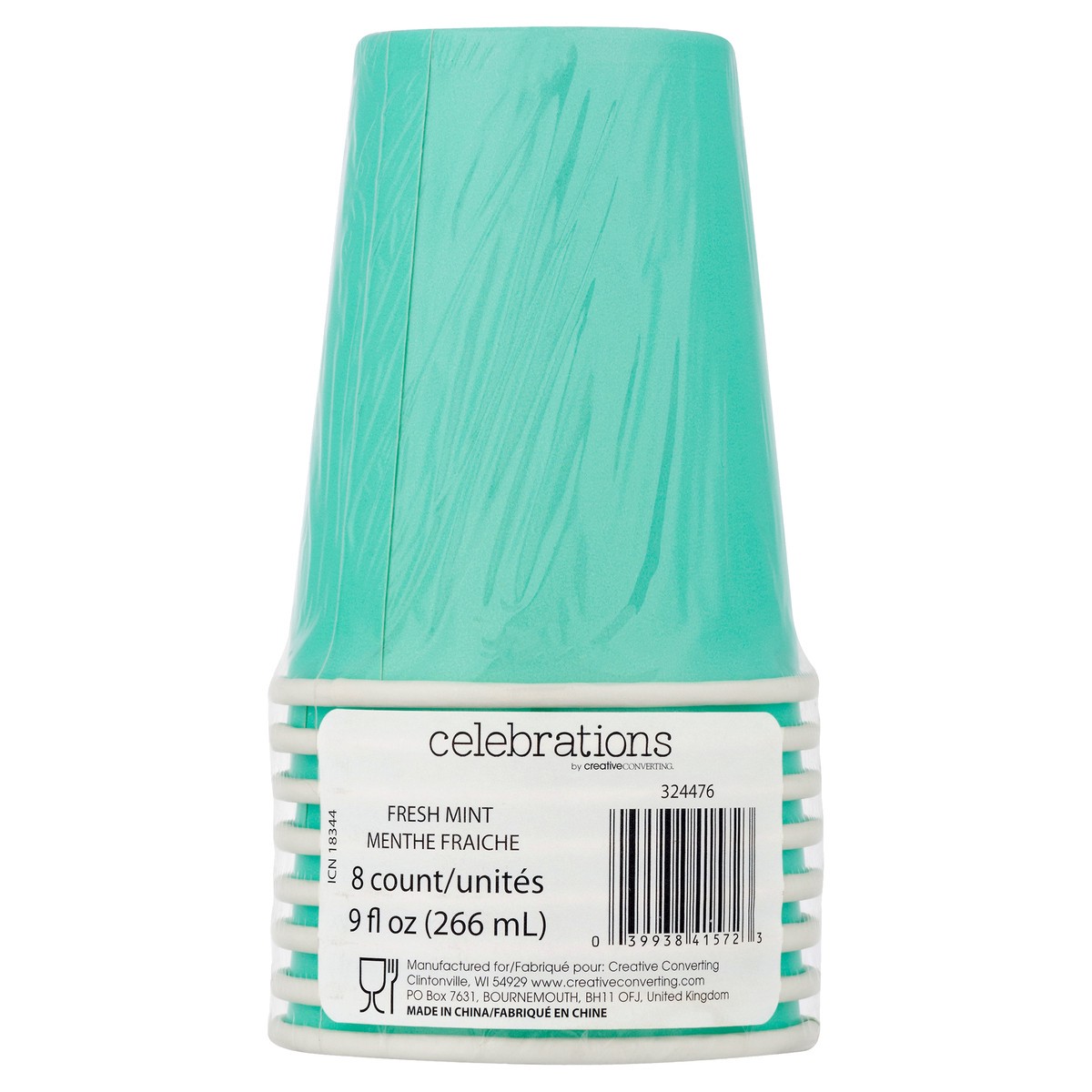 slide 7 of 10, Celebrations 9 Ounce Fresh Mint Cups 8 ea, 8 ct
