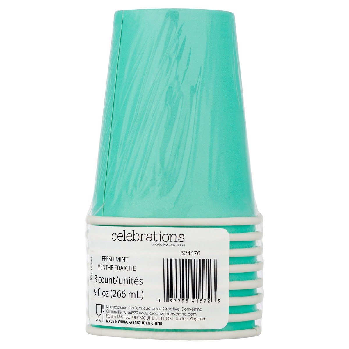 slide 2 of 10, Celebrations 9 Ounce Fresh Mint Cups 8 ea, 8 ct