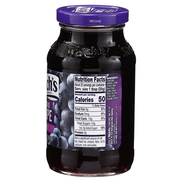 slide 4 of 5, Welch's Jelly Concord Grape, 18 oz