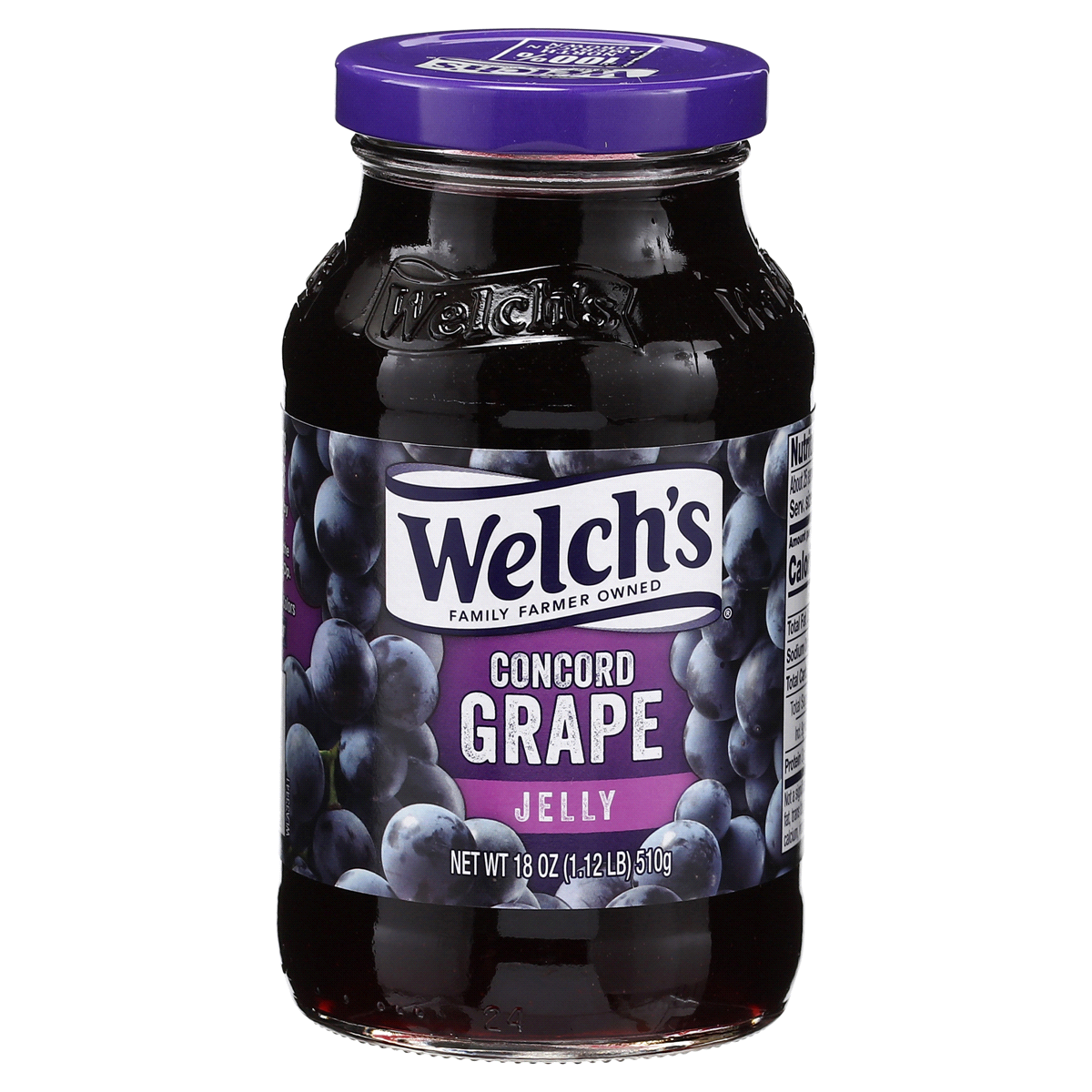 slide 1 of 5, Welch's Jelly Concord Grape, 18 oz