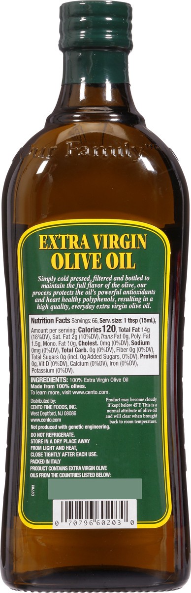 slide 11 of 13, Cento Extra Virgin Olive Oil 33.8 fl oz, 34 fl oz