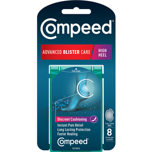 slide 1 of 1, Compeed Blister Cushions High Heel - Foot, 8 Ct, 8 ct