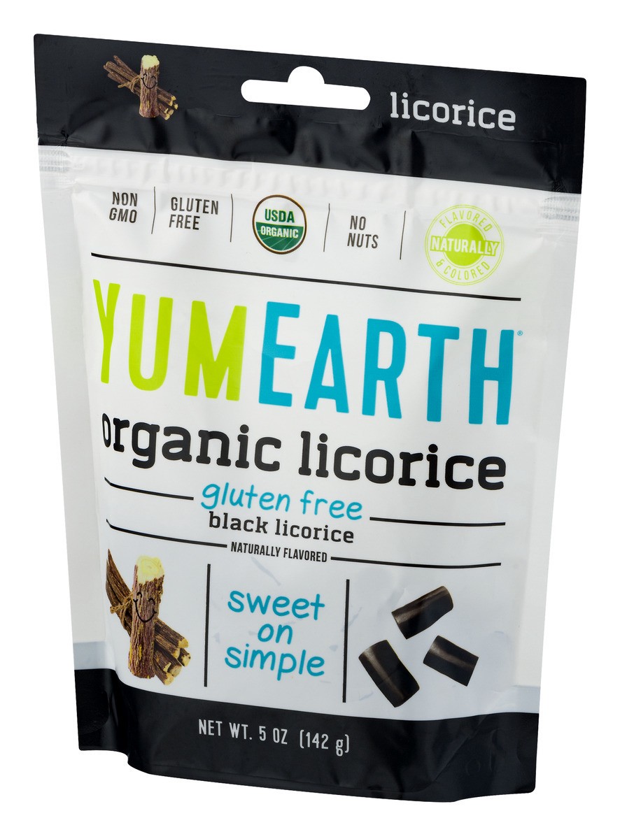 slide 11 of 11, YumEarth Organic Black Licorice, 5 oz
