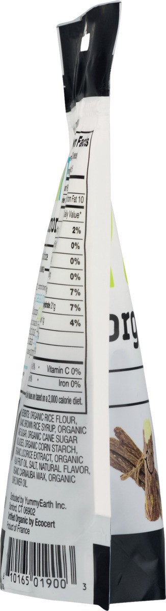 slide 5 of 11, YumEarth Organic Black Licorice, 5 oz