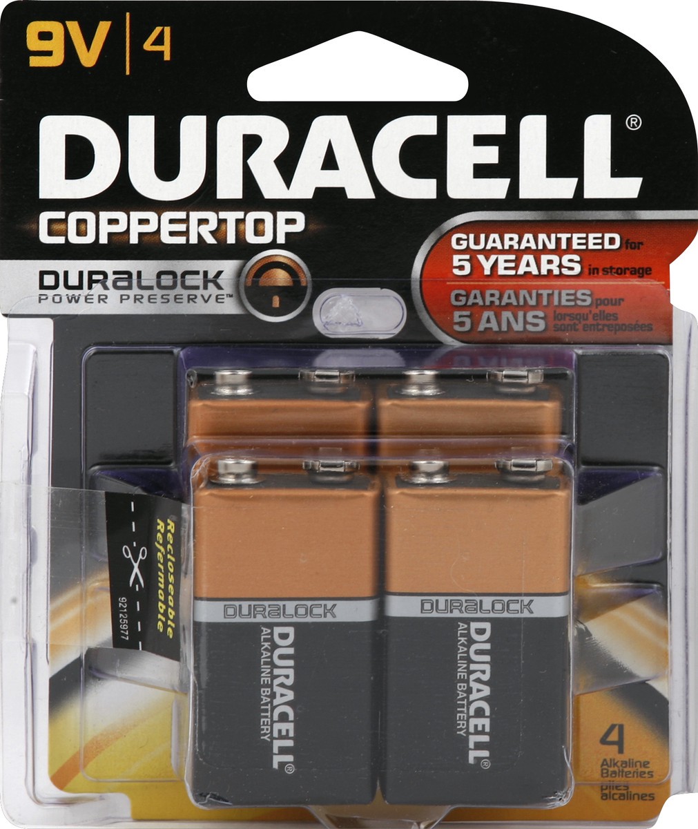 slide 3 of 3, Duracell Batteries 4 ea, 4 ct