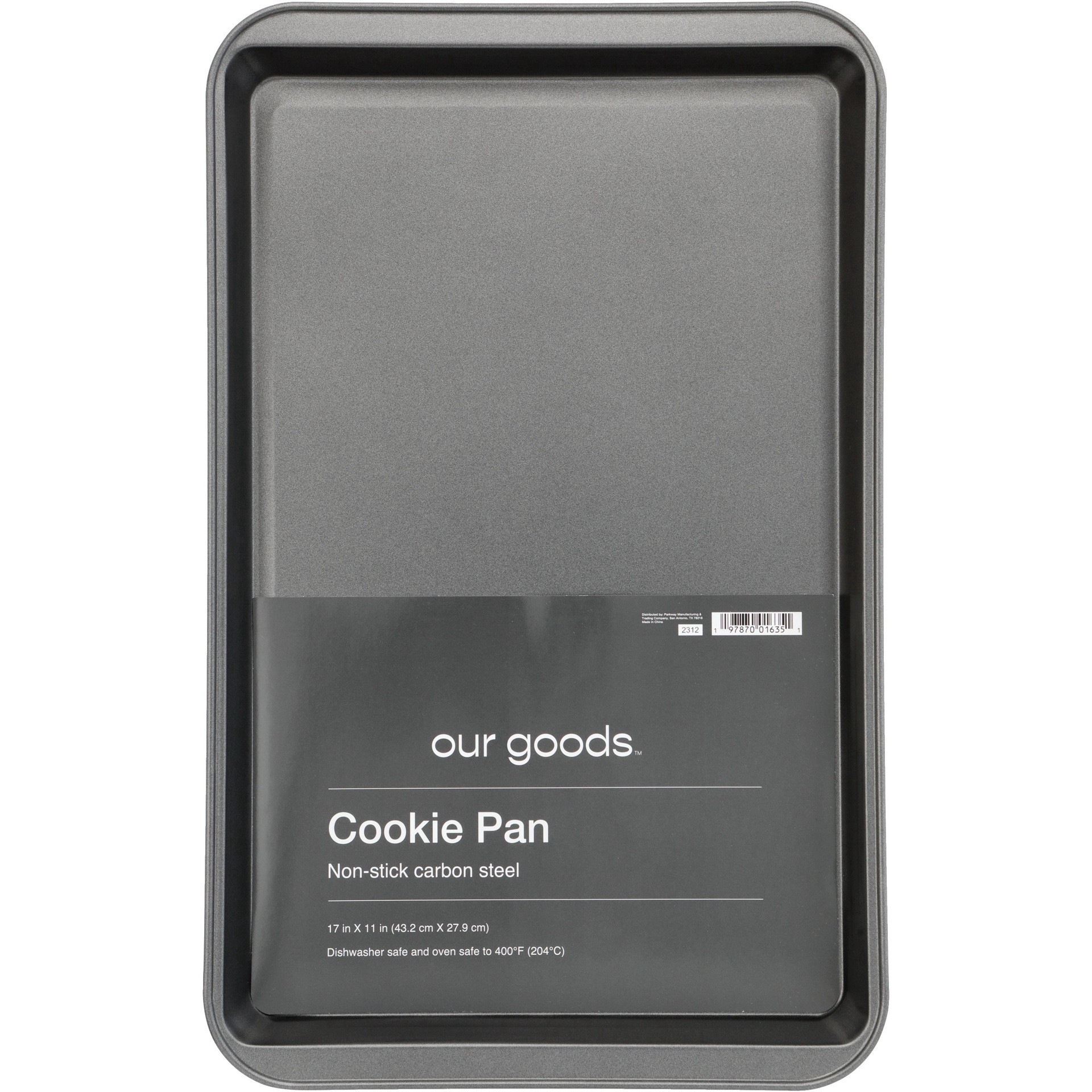 slide 1 of 1, our goods Large Cookie Pan, 17 ft ft x 11 ft ft