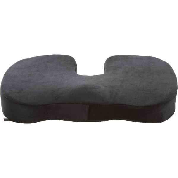 slide 1 of 1, Mind Reader Memory Foam Seat Cushion, 2-1/2"H X 18"W X 12-1/2"D, Black, 1 ct