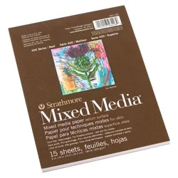 Strathmore 400 Series Mixed Media Paper Pad
