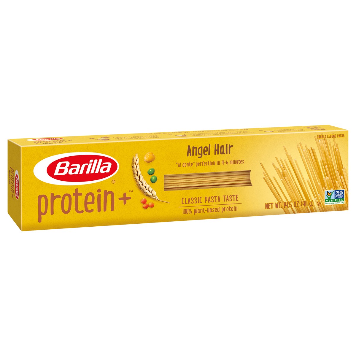 slide 4 of 9, Barilla Proteinplus Multigrain Angel Hair Pasta, 14.5 oz