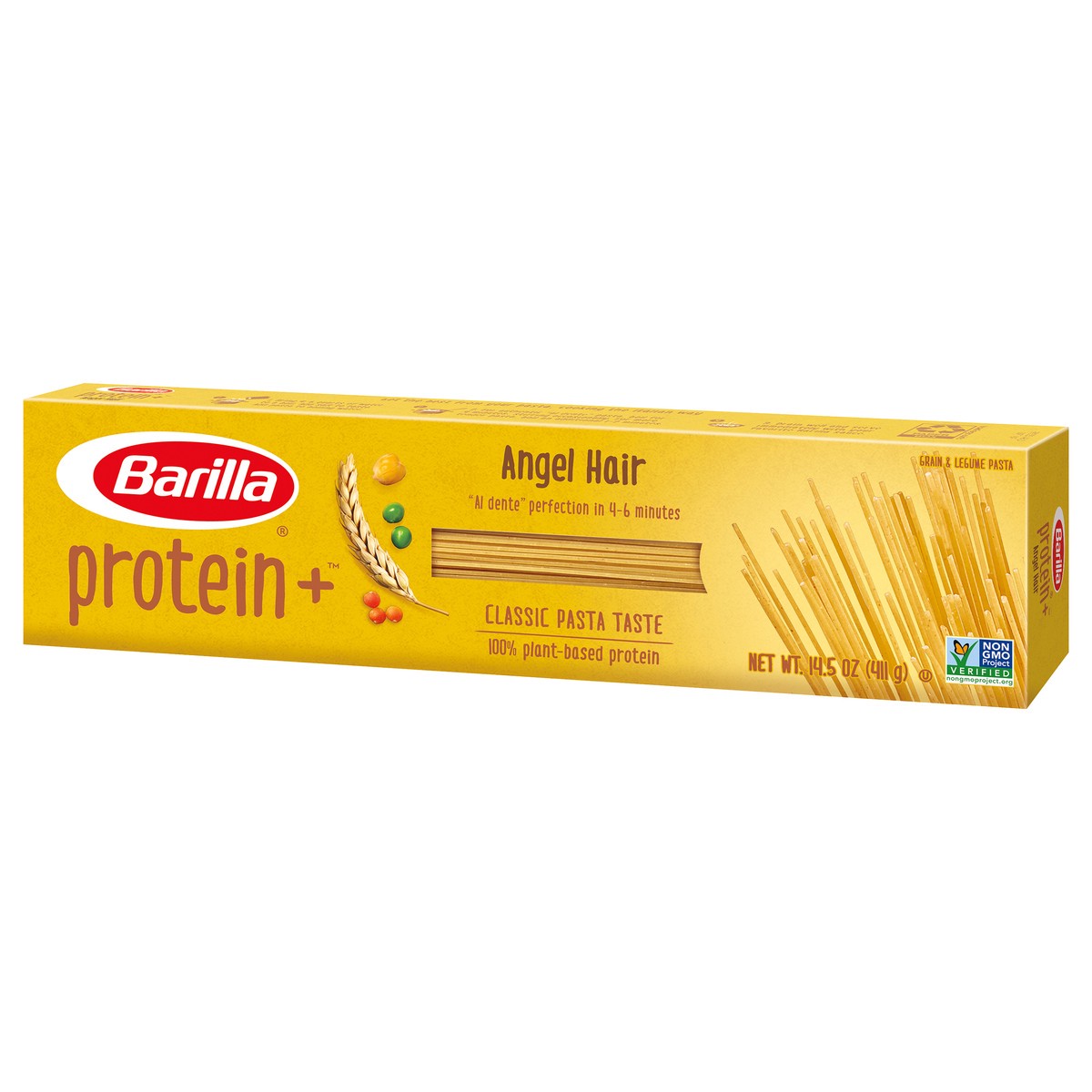 slide 3 of 9, Barilla Proteinplus Multigrain Angel Hair Pasta, 14.5 oz