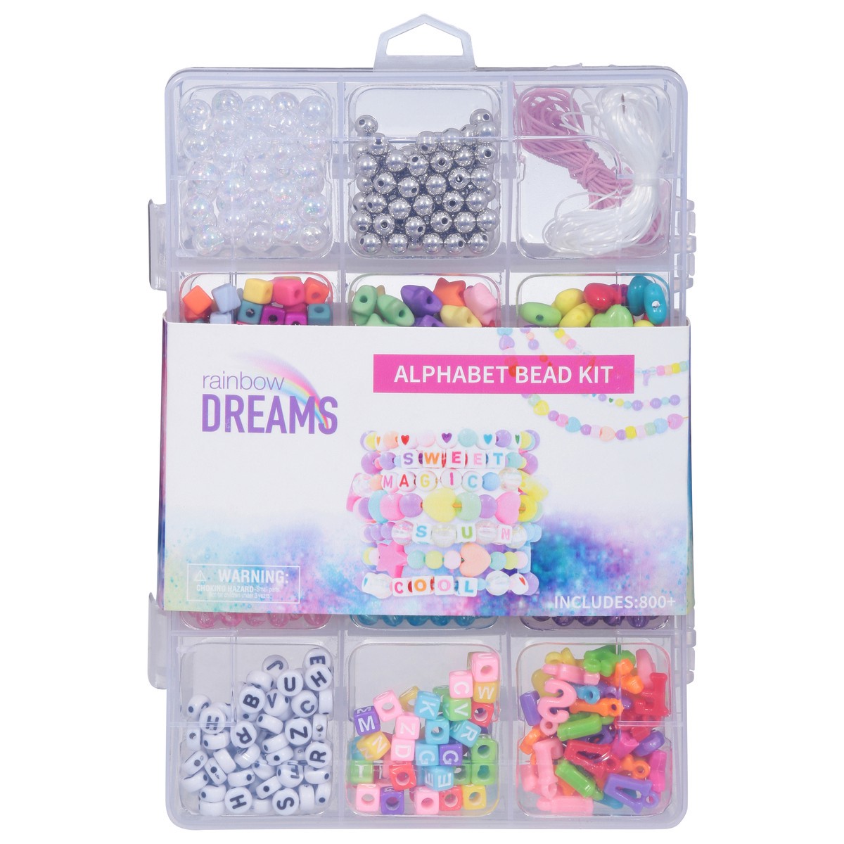 slide 1 of 11, Rainbow Dreams Alphabet Bead Kit 1 ea, 1 ct