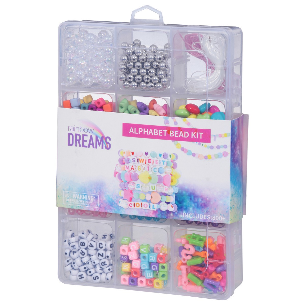slide 9 of 11, Rainbow Dreams Alphabet Bead Kit 1 ea, 1 ct