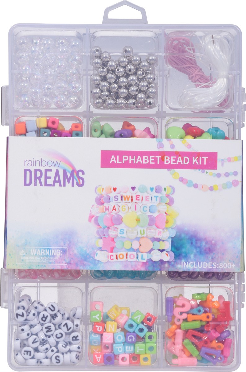 slide 2 of 11, Rainbow Dreams Alphabet Bead Kit 1 ea, 1 ct