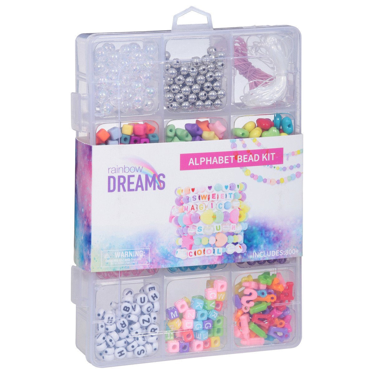 slide 3 of 11, Rainbow Dreams Alphabet Bead Kit 1 ea, 1 ct