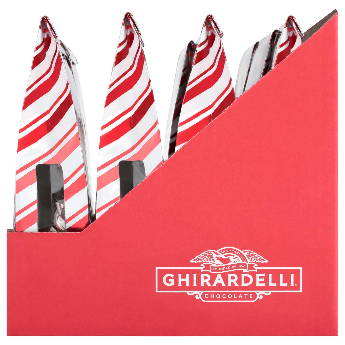 slide 5 of 9, Ghirardelli Peppermint Bark Bag, 7.9 oz