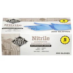 First Street Nitrile Gloves Small