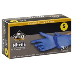 First Street Nitrile Gloves Small