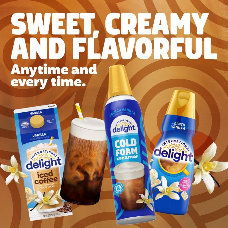 slide 7 of 12, International Delight Cold Foam Peppermint Mocha Creamer - 14 fl oz, 14 fl oz