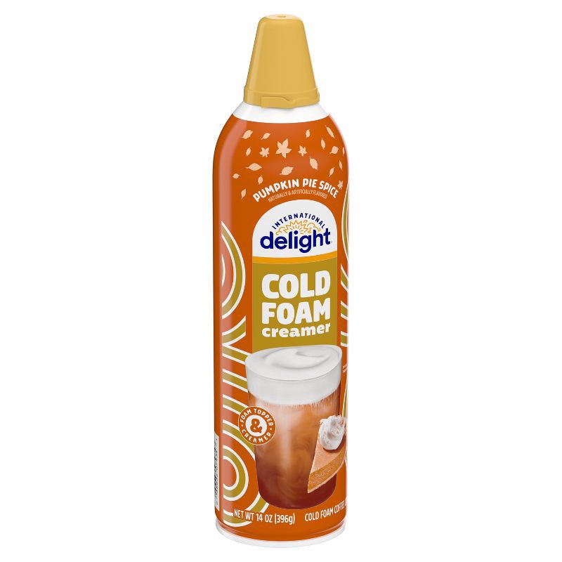 slide 2 of 10, International Delight Cold Foam Pumpkin Spice Creamer - 14 fl oz, 14 fl oz