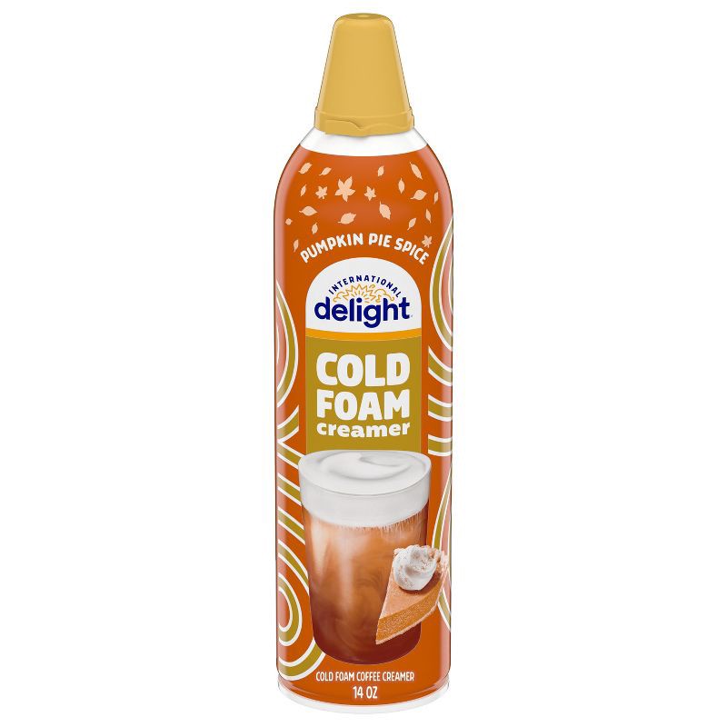 slide 1 of 10, International Delight Cold Foam Pumpkin Spice Creamer - 14 fl oz, 14 fl oz