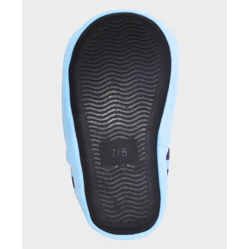 slide 6 of 6, Bluey & Bingo Toddler 3D Head Slippers - Blue/Orange 9T-10T: Kids Slip-On House Shoes, Lightweight, Closed Round Toe, 1 ct