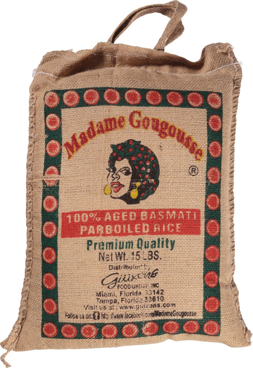 slide 10 of 10, Madame Gougousse Parboiled 100% Aged Basmati Rice 15 lb, 15 lb