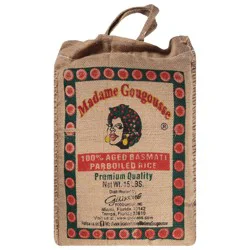 Madame Gougousse Parboiled 100% Aged Basmati Rice 15 lb
