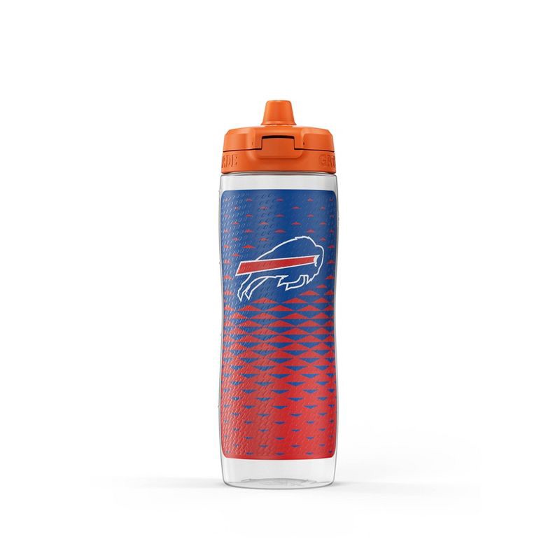 slide 3 of 8, NFL Buffalo Bills Gatorade Gx Plastic Water Bottle - 30oz: Portable Drinkware, NFL Licensed, 30 oz