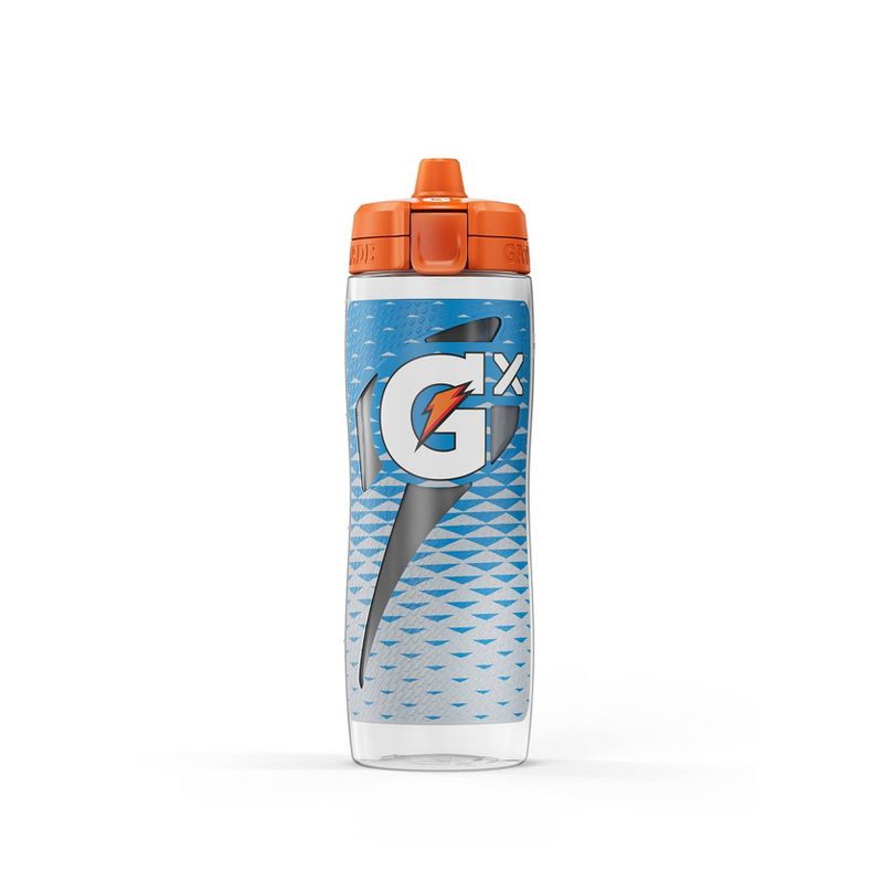 slide 2 of 9, NFL Detroit Lions Gatorade Gx Plastic Water Bottle - 30oz: Portable Drinkware, Light Blue, 30 oz