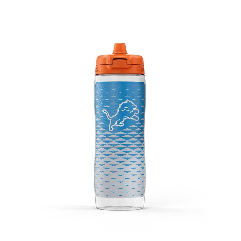 slide 3 of 9, NFL Detroit Lions Gatorade Gx Plastic Water Bottle - 30oz: Portable Drinkware, Light Blue, 30 oz