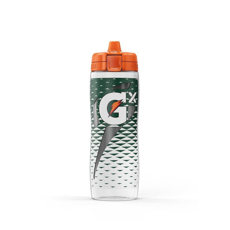 slide 2 of 9, NFL New York Jets Gatorade Gx Plastic Water Bottle - 30oz: Portable Drinkware, 10" Height, 30 oz