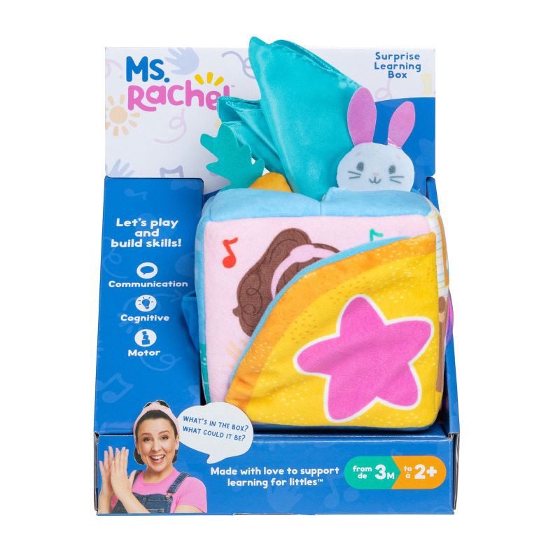 slide 2 of 11, Ms. Rachel Surprise Learning Box Baby Toy, 1 ct
