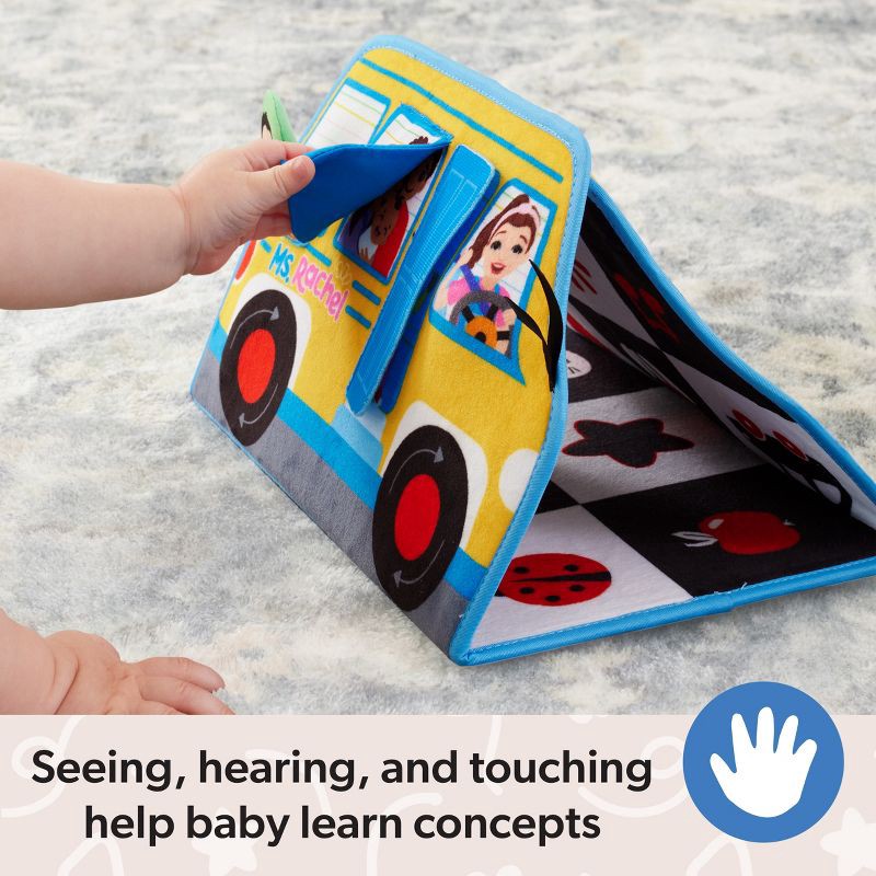 slide 4 of 10, Ms. Rachel Tummy Time Activity Bus Baby Toy, 1 ct